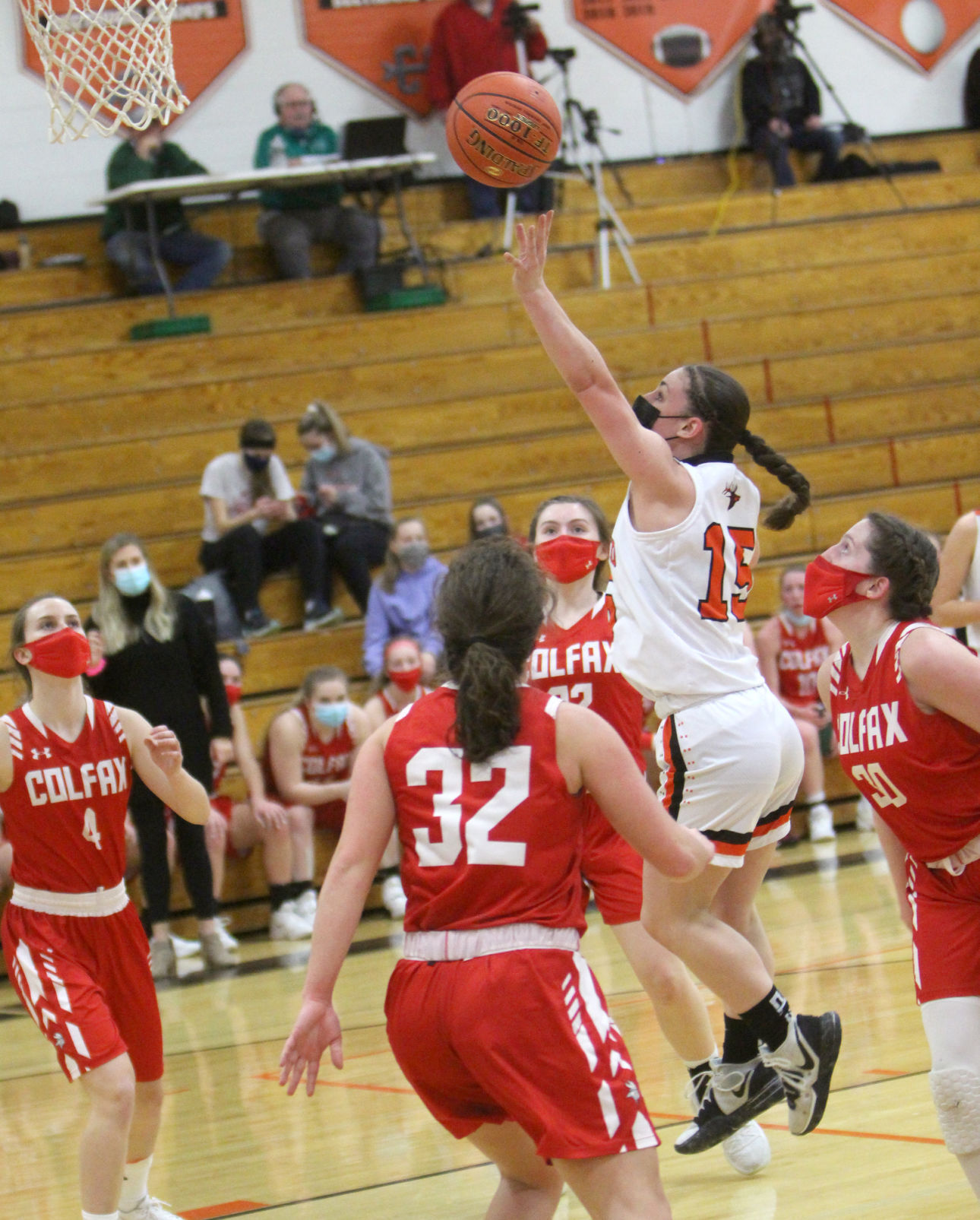 Colfax at Elk Mound girls basketball 1-25-21